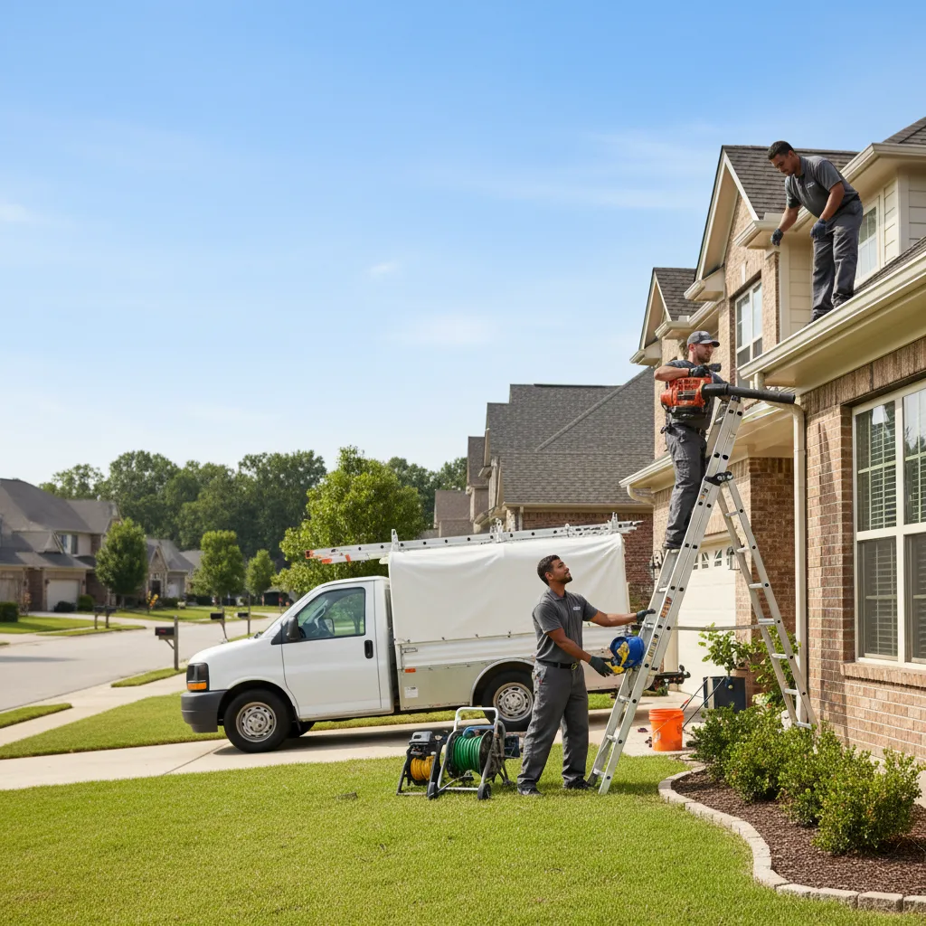Home Gutter Service in Holyrood, KS near me